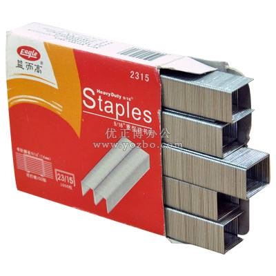 益而高 标准订书针2315 #23/15一盒1000钉