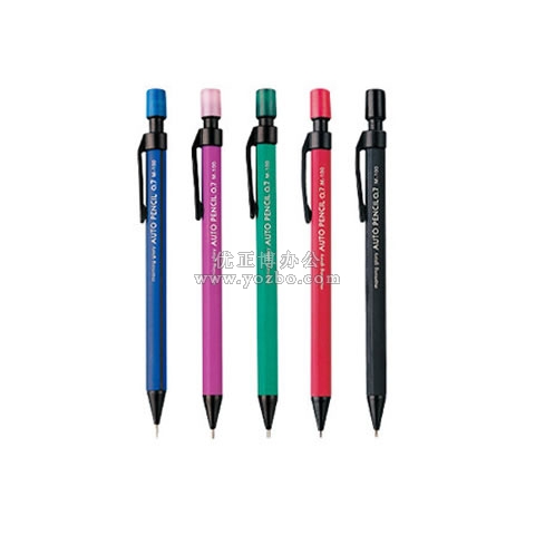 晨光M-100 六角型橡胶杆铅笔 按制铅笔