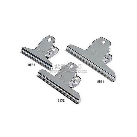 得力 山形铁票夹 规格1# 2# 3#（袋）