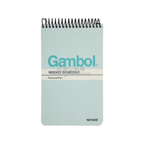 渡边 线圈本 螺旋装订本 SA7806 A7/80页