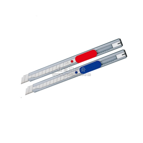 得力2053 美工刀(刻刀) 带折刀器 0.4×9×80mm