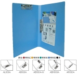 齐心 AB600A-W 双强力夹 A4 经济型轻便夹