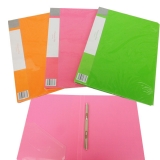 齐心 A677 单弹簧夹 A4 欢颜轻便夹