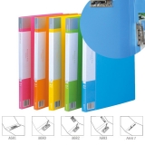 齐心 A682 双强力夹 A4 欢颜轻便夹