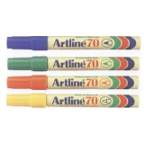 旗牌 雅丽Artline圆头油性记号笔EK-70箱头笔