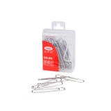 益而高EG-8D 银色回形针 50枚/盒