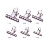 得力 圆形铁票夹 规格19~76mm 6只装/包