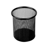 得力9172 圆网状形笔筒