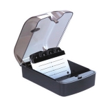 益而高808s 小号壳形名片盒(约装350张) 