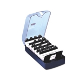 益而高808M 中号壳形名片盒(约装550张)