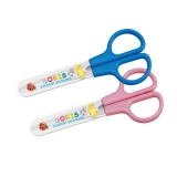 得力6021 小号学生剪刀 安全圆角设计 规格121mm 