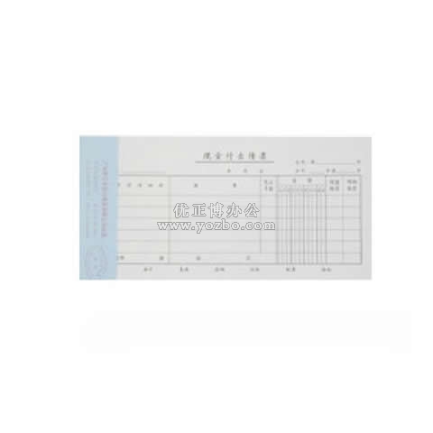 立信 现金付出传票 35K/50页