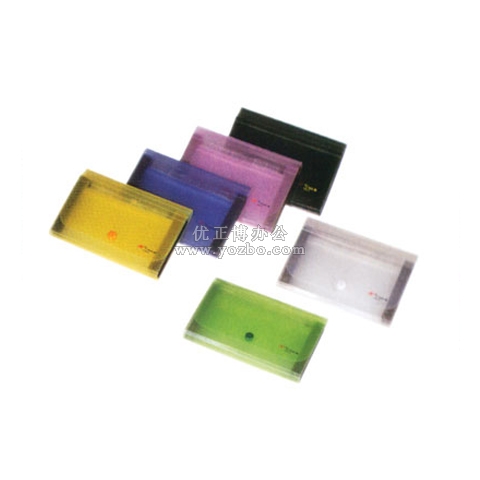 和兴盛 F4301 多彩票据包 十二格 A6