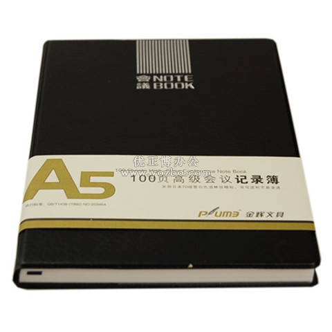 金辉 A5高级会议记录本 记事本JH22105  100页
