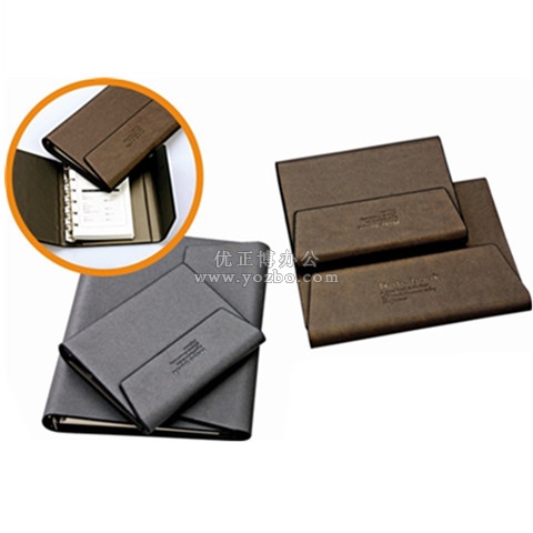 红缘 高级活页记事本 便携式笔记本 90系列 100页