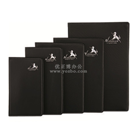 红缘 皮面商务记事本 仿皮笔记本 B36系列 100页