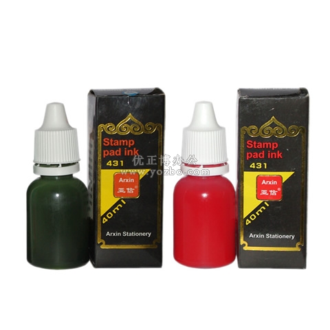 亚信 40ml快干印油 W-431