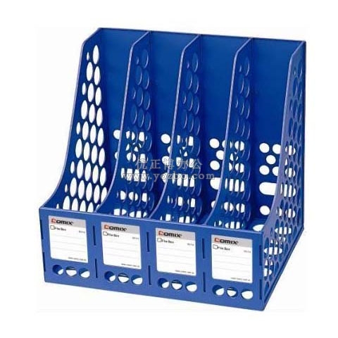 齐心 四格资料架 B2114