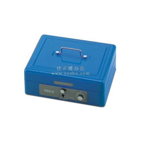 益而高 大型金属手提金库 现金密码箱 668l