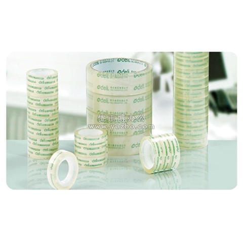 得力 透明胶 文具胶带 30014型 12mm*20y