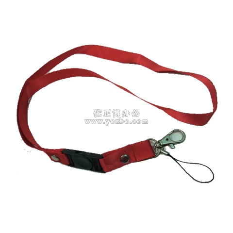 证件挂绳 1.5cm宽金丝绳多用挂扣 证件卡吊绳