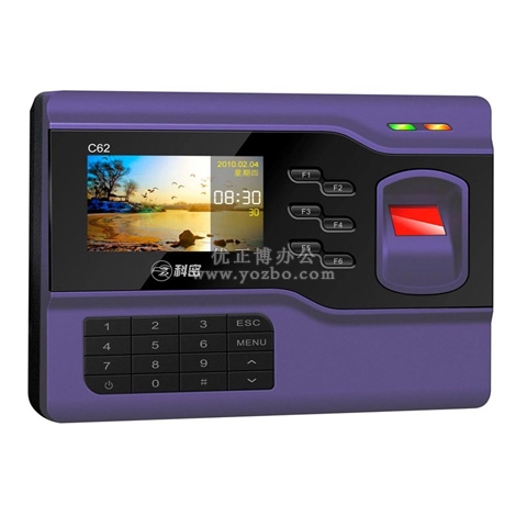 科密指纹考勤机C62 彩屏 U盘采集数据 TCP/IP通讯