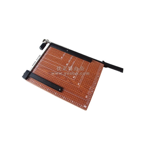 得力 8003木质切纸机 裁纸机 380*300mm