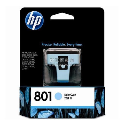 惠普 801号C8774ZZ 淡青色墨盒