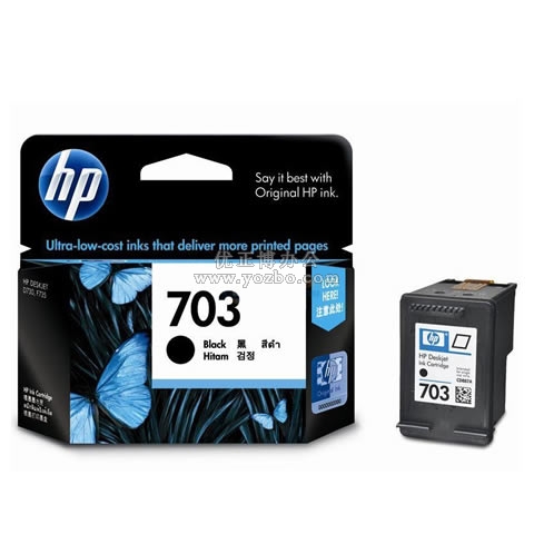 惠普 703号CD887AA 黑色墨盒