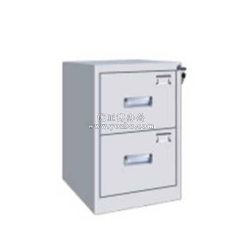 钢制文件资料柜 LB-W-090二抽屉柜