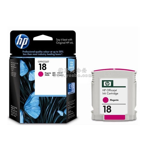 惠普 18号C4938A 品红色墨盒