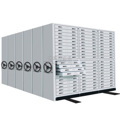 密集架 密集柜 机械式移动档案密集柜 LB-M-002