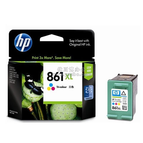 惠普 861XL号CB338ZZ 高容彩色墨盒