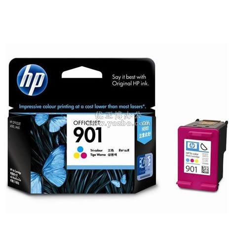 惠普 901号CC656AA 彩色墨盒