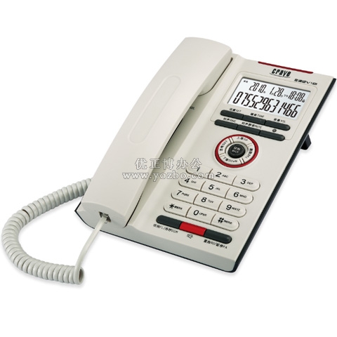 金渴望(crave)V16 商务办公电话机 来显背光报号