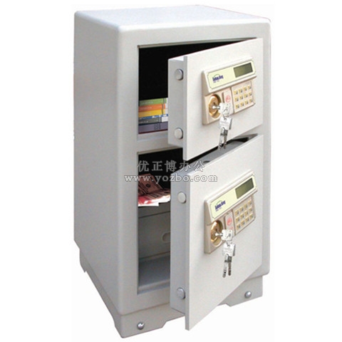杰宝大王 金爵电子保险箱 保险柜 FDG-A1/D-60C（双门）