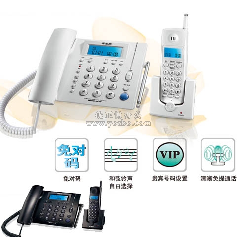 步步高（BBK）W163无绳电话HWCD007（163）TSD