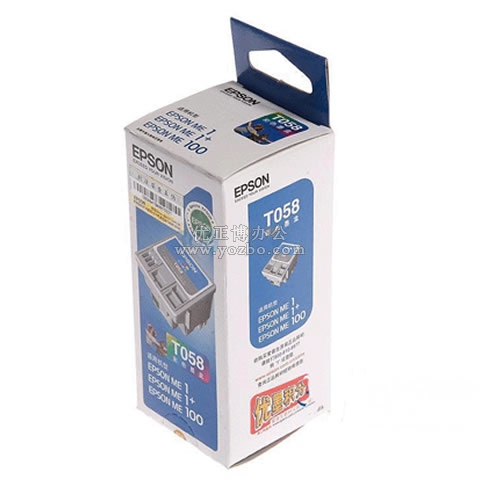 爱普生 T058 两支装彩色墨盒 C13T058080BD