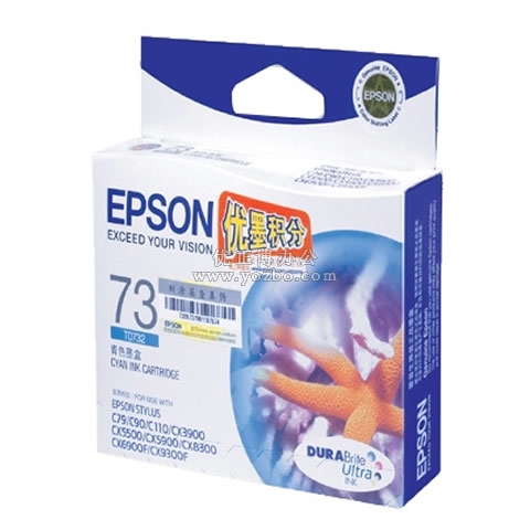 爱普生 T0732青色墨盒 C13T105280