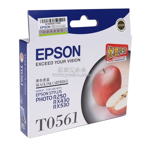 爱普生 T0561 黑色墨盒 C13T056180BD