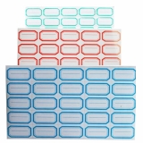 劲威 A4 不干胶标签 分类标签 51*28mm（5*5）