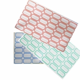 劲威 A4 不干胶标签 分类标签 41*23mm（6*6）