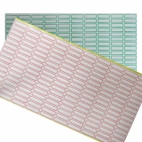 劲威 A4 不干胶标签 分类标签 28*10mm（10*16）