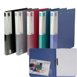 华杰 H301 单强力夹 A4中档文件夹