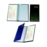 华杰 VH034 PVC皮面三折支票夹 高级支票册