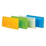 和兴盛 F4303 透明磨砂票据包 十二格 A5