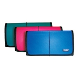 和兴盛 F4303J 针织纹包边票据包 十二格 A5