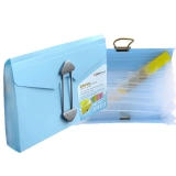 齐心 A1204 8格欢颜票据风琴包