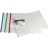 华杰 实色/透明抽杆文件夹HQ310A3(19C) A3