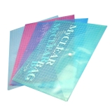 华杰 梯形钮扣文件袋 H209A A4